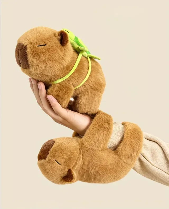 Капибара. Мягкая игрушка, браслет